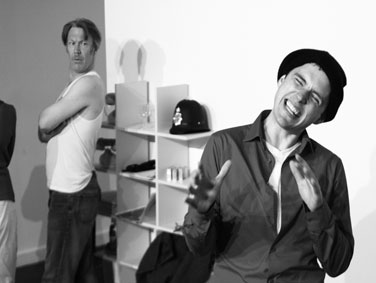 From left; Ian Sexon as Bill, Paul Comrie as Steve in 'Self Help'