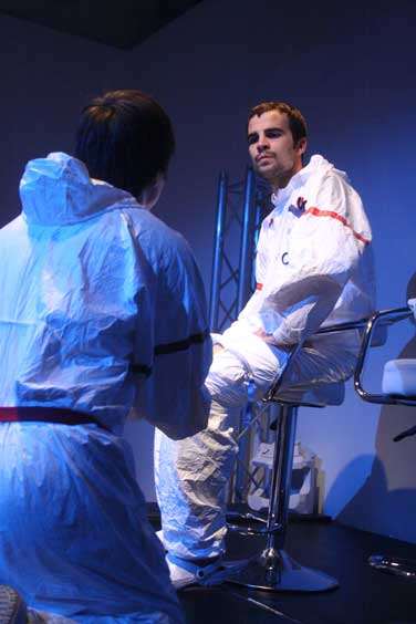 From left: Chris Lynch as Adam and Cameron Mowat as Christopher in 'Signs of Life'